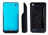 Blugig Backup Battery with Solar Charger for Iphone 2100MAH