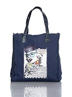 Sweet Years Bolso de Asa al Hombro Rock (Azul)