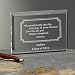 Engraved Inspirational Quotes Personalized Keepsake Gift