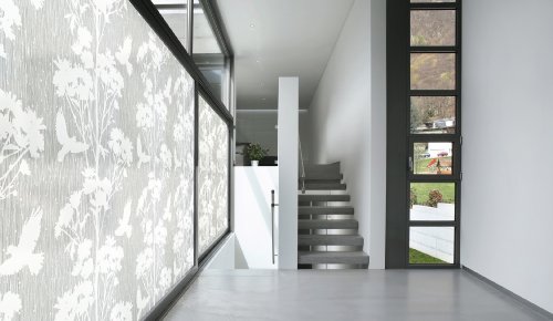 Glasdekorfolie Sommerwiese (102 cm * 1 lfm)