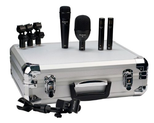 Audix FP QUAD drum mic pack with 1 F6, 1 F5, and 2 F9 microphones On Sale