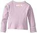 L'ovedbaby Unisex-Baby Newborn Organic Wrap Shirt, Lavender, 3/6 Months