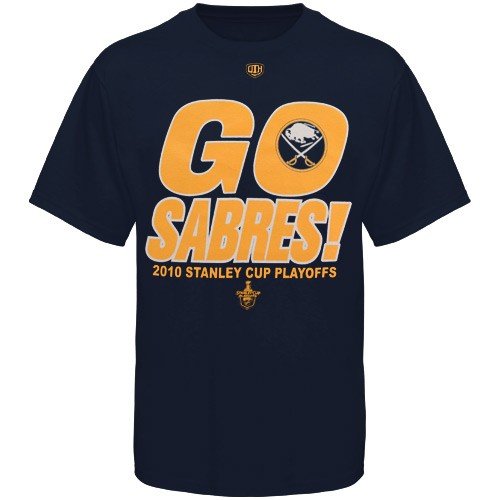 Old Time Hockey Buffalo Sabres Youth 2010 Stanley Cup Playoffs T-shirt (Medium)