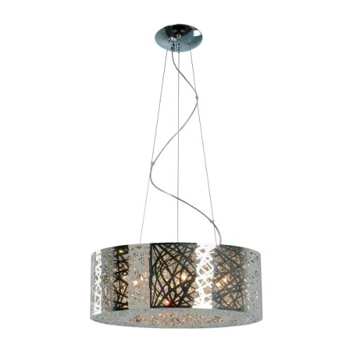 ET2 Lighting E21308-10PC 9 Light Inca Large Pendant