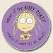 Kitchen & Housewares : Humorous Cartoon Auto Coaster, Single Coaster for Your Car cup holder What if the Hokey Pokey really IS what it's all about