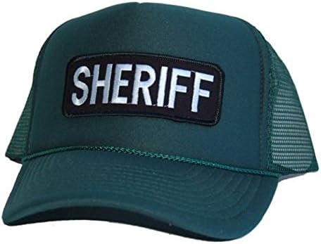 Vintage Sheriff Trucker Hat - Green