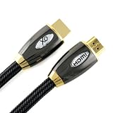 1M NEW XO PRO GOLD HDMI Cable for XBOX 360, SONY PLAY STATION 3 (PS3), DVD, BLU-RAY, HDTV, LCD, LED, PLASMA, SKYHD, VIRGIN*FULL HD 1080p New 1.3c / 1.4 / 1.4adi XO