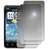 EMPIRE 3 Pack of Mirror Screen Protectors for Sprint HTC EVO 3D
