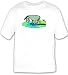 T-shirt with donkey, drinking, water