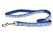 Zack & Zoey Winter Wonderland Blue Sporting Skiing Bears Christmas Holiday Nylon Leash 4' x 5/8