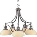 Fairlawn 5 Light Chandelier - Peruvian Bronze
