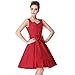 Heroecol® 50s 60s Hepburn Cap Shoulder Style Vintage Retro Swing Rockailly Dresses