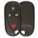 KeylessOption Just the Case Keyless Entry Remote Control Car Key Fob Shell Replacement for E4EG8D-444H-A, OUCG8D-387H-A