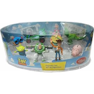 Disney Pixar Toy Story : Andy's Room Mini Figure Set of 8 by Disney