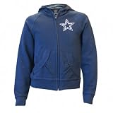 Reebok Dallas Cowboys Girl's (7-16) Full Zip Jacket Medium