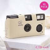 Ivory Disposable Camera - 10 Pack