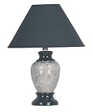 Review Ore International 609BK / Ore International 15 Ceramic Accent Table Lamp -Black