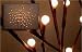 Hand Wrapped Pussy Willow Branch Light 60 Lights