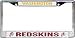 Washington Redskins Chrome Frame