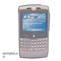Motorola Q PDA Silicone Skin Case Cover - Bundled with 12V Rapid Car Charger - 3 Color Options, SMOKE+12V