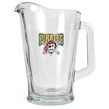 Pittsburgh Pirates MLB 60oz Glass Pitcher - Primary Logo