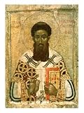 Icon of St. Gregory Archbishop of Thessaloniki Art Giclee Poster Print by Russian School, 18x24