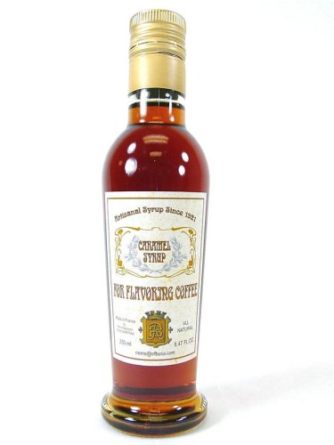 Caramel All Natural Rieme French syrup-8.47 fl oz. by Rieme