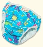 Imse Vimse Swim Diaper Turquoise: LARGE (20-26lbs)