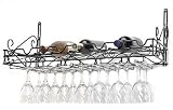 Concept Housewares Wine and Glass Rack