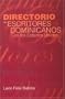 Directorio De Escritores Dominicanos En Los Estados Unidos