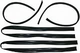 68-72 CHEVY CHEVROLET EL CAMINO elcamino RUN CHANNEL, Glass Kit, 4 pcs. (1968 68 1969 69 1970 70 1971 71 1972 72) C468303 N/A