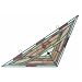 Kenroy Home 41084 Craftsmen Center Valance Art Glass