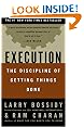 Execution: The Discipline of Getting Things Done