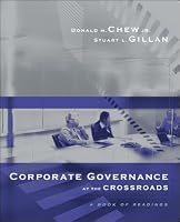 Corporate Governance at the Crossroads: A Book of Readings (Irwin Mcgraw Hill Series in Finance, Insurance and Real Estate)