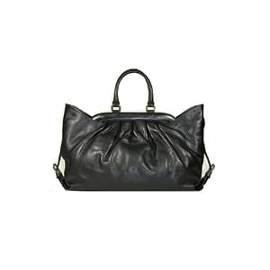 Fendi Handbags Large Black Leather Tote 8BN191