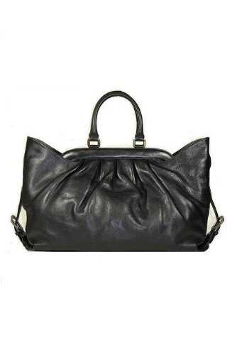 Fendi Tote Handbags – large, black leather
