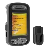 HTC Sprint Mogul, Verizon XV6800, Alltel PPC6800, Qwest Mogul Smartphone Black Aluminum Metal Case with Belt Clip