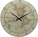 Western Hemishpere Map Wall Clock
