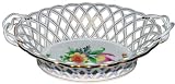 Herend Printemps Oval Openwork Basket 7400BT