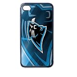 carolina panthers iphone case for iphone 4 and 4s black