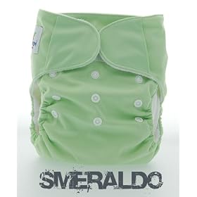 Couches Lavables Patapum Hook and Loop Smeraldo