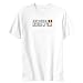 T-Shirt White Elegant Flag 