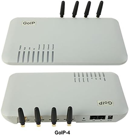 Quad-band 4XGSM GoIP VoIP gateway SIP IP phone adapter GOIP-4 Sim gateway