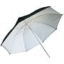 Adorama 33" White Interior Umbrella with Removeable Black Cover.