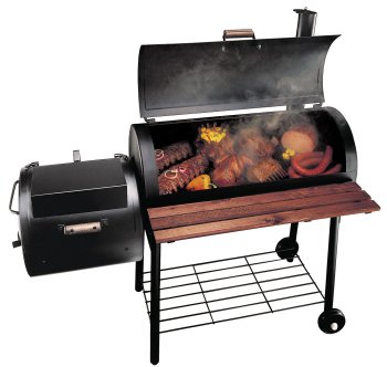 Smoke'n Pit Professionalô Charcoal Smoker & Grill product image