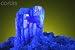 Wallmonkeys Peel and Stick Wall Decals - Blue Chalcanthite Mineral in Matrix - Removable Graphic