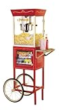 Nostalgia Electrics CCP-610 Vintage Collection 59-Inch Popcorn and Concession Cart
