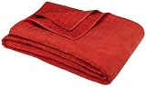 Microsuede Queen Quilt, Brick
