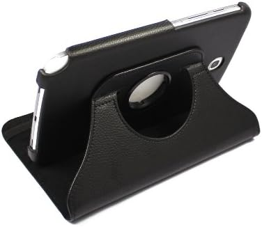 FOME®360 Degrees Rotating PU Leather Folio Cover Case with Stand for Samsung Galaxy Note 8.0 N5100 N5110 (Black)
