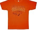 Dukes of Hazzard General Lee T-shirt Orange